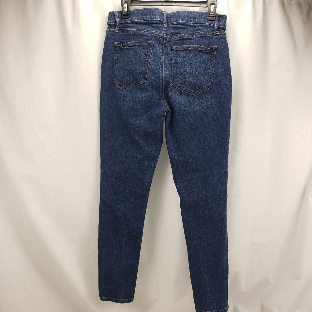 LOFT Dark Wash Skinny Jeans - Picture 4 of 7